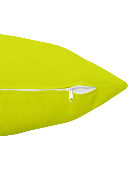 Federa 2 pcs HEERLEN Verde brillante. 50 x 75 cm Poliestere