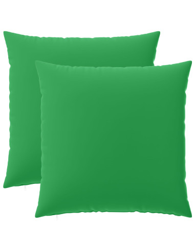 Federa 2 pcs HEERLEN Verde 65 x 65 cm Poliestere