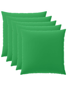 Federa 6 pcs HEERLEN Verde 65 x 65 cm Poliestere