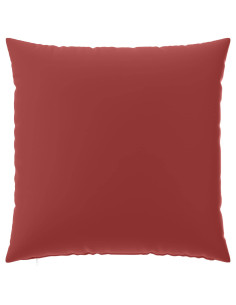 Federa 2 pcs HEERLEN Rosso Vino 65 x 65 cm Poliestere 2