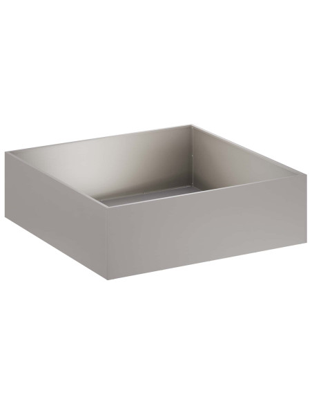 Vaso da giardino Ruggine 100 x 100 x 30 cm Acciaio Corten