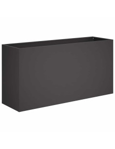 Vaso da giardino Nero 100 x 30 x 40 cm 2