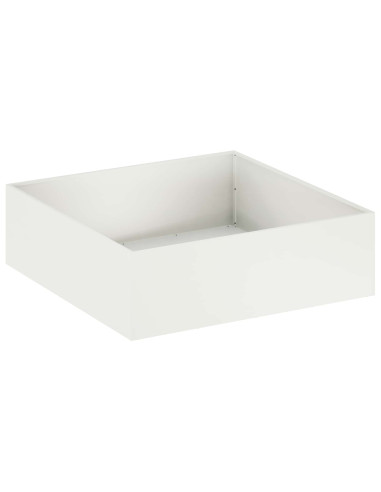 Vaso da giardino Bianco 100 x 100 x 30 cm