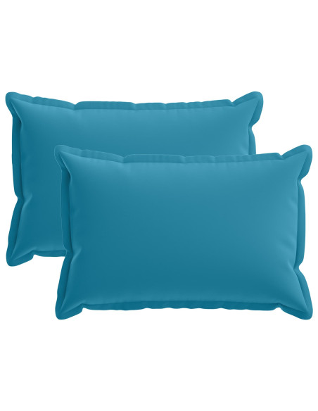 Federa 2 pz HOUTEN Azzurro 40 x 60 cm Poliestere