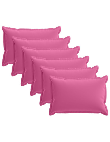 Federa 6 pz HOUTEN Rosa 40 x 60 cm Poliestere