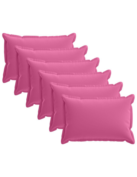 Federa 6 pz HOUTEN Rosa 40 x 60 cm Poliestere