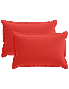 Federa 2 pz HOUTEN Rosso 40 x 60 cm Poliestere