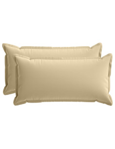 Federa 2 pz HOUTEN Beige 40 x 70 cm Poliestere