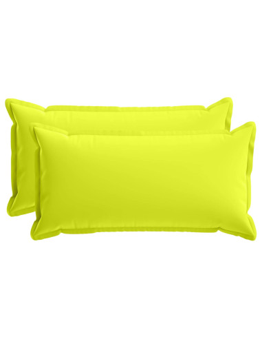 Federa 2 pz HOUTEN Verde brillante. 40 x 70 cm Poliestere