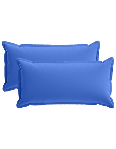 Federa 2 pz HOUTEN Blu Reale 40 x 70 cm Poliestere