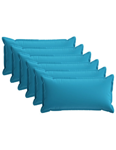 Federa 6 pz HOUTEN Blu Reale 40 x 70 cm Poliestere