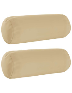 Federa 2 pcs HEERLEN Beige Ø 15 x 40 cm Poliestere