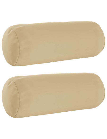 Federa 2 pcs HEERLEN Beige Ø 15 x 40 cm Poliestere