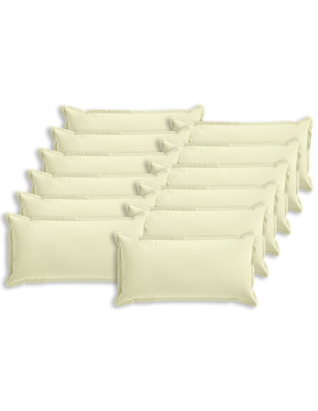 Federa 12 pz HOUTEN Crema 40 x 80 cm Poliestere