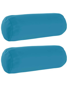 Federa 2 pcs HEERLEN Azzurro Ø 15 x 40 cm Poliestere