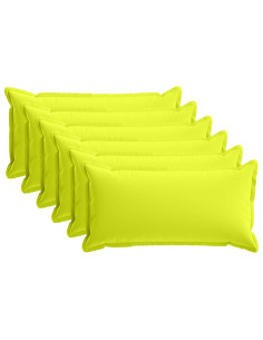 Federa 6 pz HOUTEN Verde brillante. 40 x 80 cm Poliestere