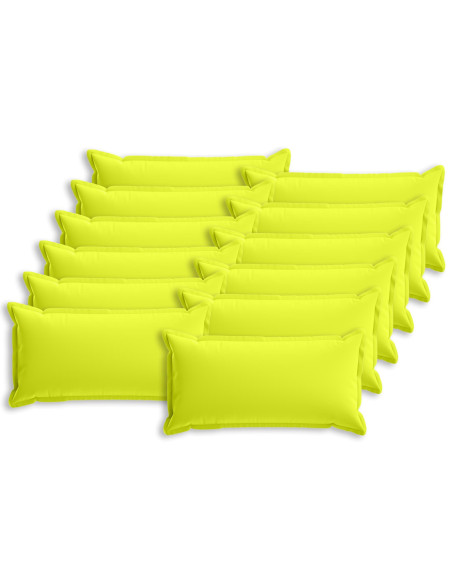 Federa 12 pz HOUTEN Verde brillante. 40 x 80 cm Poliestere
