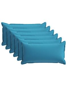 Federa 6 pz HOUTEN Azzurro 40 x 70 cm Poliestere