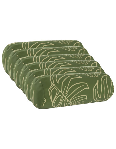 Federa 6 pcs HEERLEN Design a foglia Ø 15 x 40 cm Poliestere