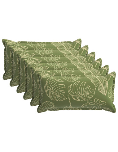 Federa 6 pz HOUTEN Design a foglia 40 x 70 cm Poliestere