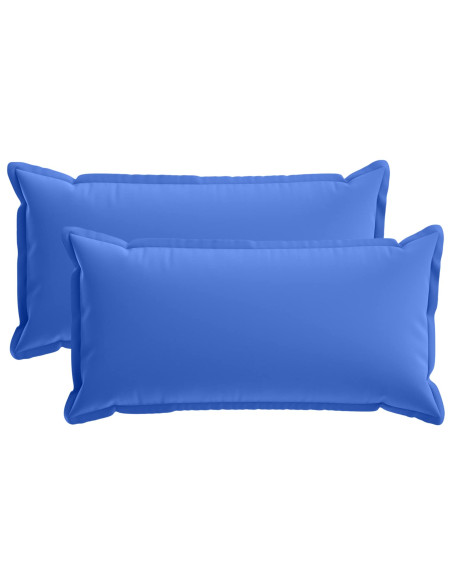 Federa 2 pz HOUTEN Blu Reale 40 x 80 cm Poliestere