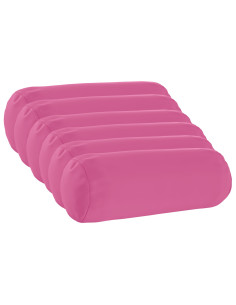 Federa 6 pcs HEERLEN Rosa Ø 15 x 40 cm Poliestere