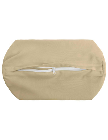 Federa 2 pcs HEERLEN Beige Ø 15 x 40 cm Poliestere