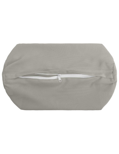 Federa 6 pcs HEERLEN Grigio Ø 15 x 40 cm Poliestere