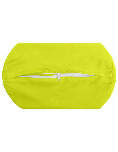 Federa 2 pcs HEERLEN Verde brillante. Ø 15 x 40 cm Poliestere