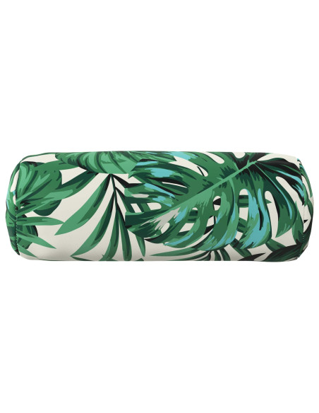 Federa 6 pcs HEERLEN Motivo a Foglie Ø 15 x 40 cm Poliestere