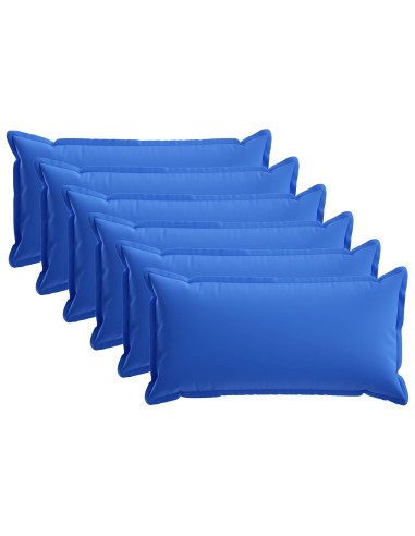 Federa 6 pz HOUTEN Blu Reale 40 x 80 cm Poliestere
