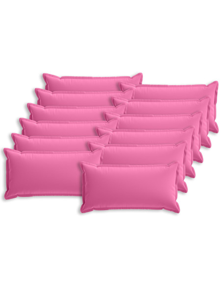 Federa 12 pz HOUTEN Rosa 40 x 80 cm Poliestere