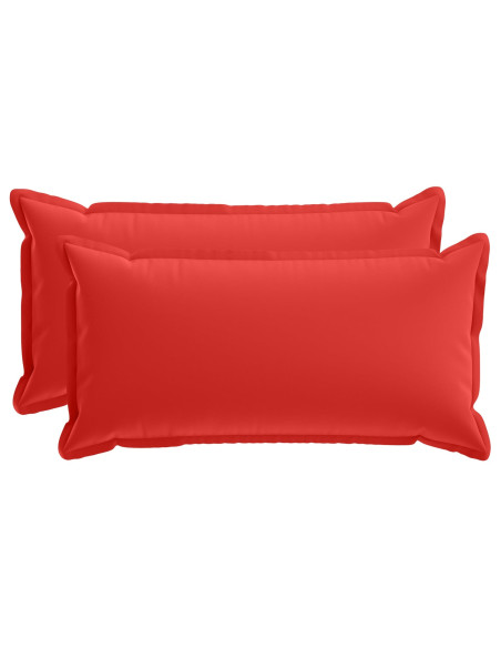 Federa 2 pz HOUTEN Rosso 40 x 80 cm Poliestere