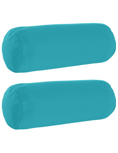 Federa 2 pcs HEERLEN Turchese Ø 15 x 40 cm Poliestere