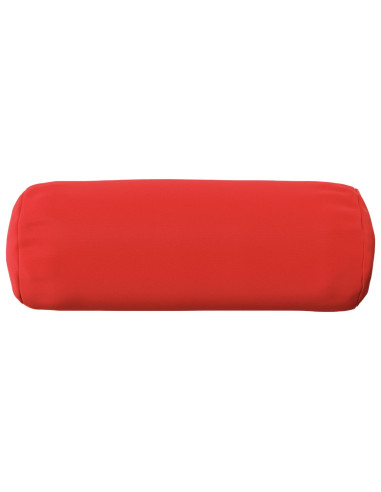 Federa 6 pcs HEERLEN Rosso Ø 15 x 40 cm Poliestere