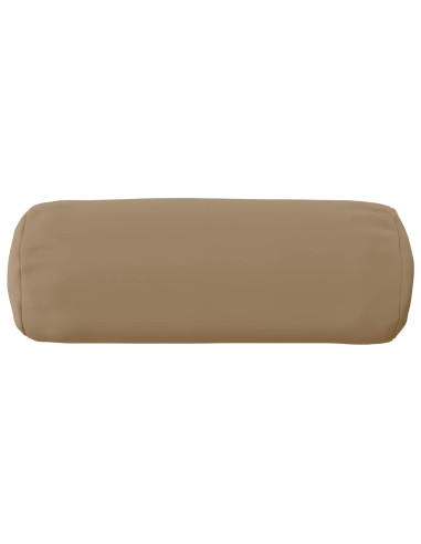 Federa 2 pz HEERLEN Tortora Ø 15 x 40 cm Poliestere