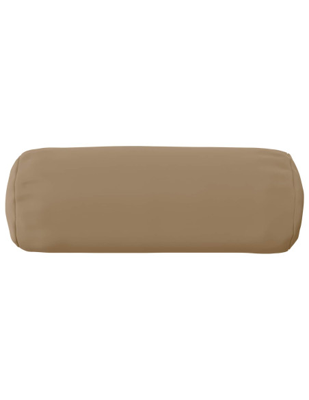 Federa 2 pz HEERLEN Tortora Ø 15 x 40 cm Poliestere