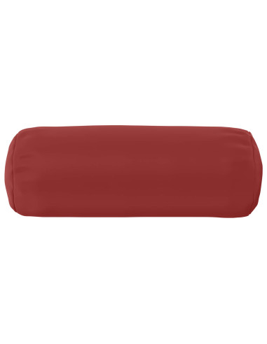 Federa 6 pcs HEERLEN Rosso Vino Ø 15 x 40 cm Poliestere