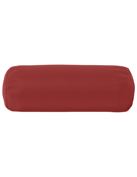 Federa 6 pcs HEERLEN Rosso Vino Ø 15 x 40 cm Poliestere