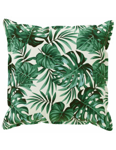 Federa 2 pz HOUTEN Motivo a Foglie 60 x 60 cm Poliestere 2