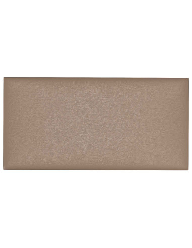 Testiera da Parete 12 pcs Cappuccino 60 x 30 cm Tessuto