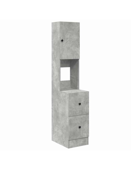 Mobile da cucina Grigio 35 x 50 x 180 cm Legno ingegnerizzato