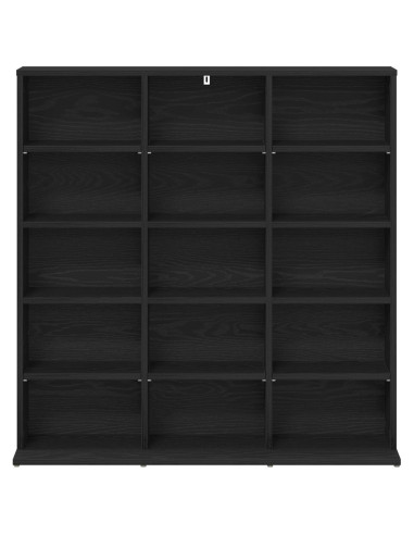 Mobile per CD Rovere Nero 96 x 23,5 x 97,5 cm