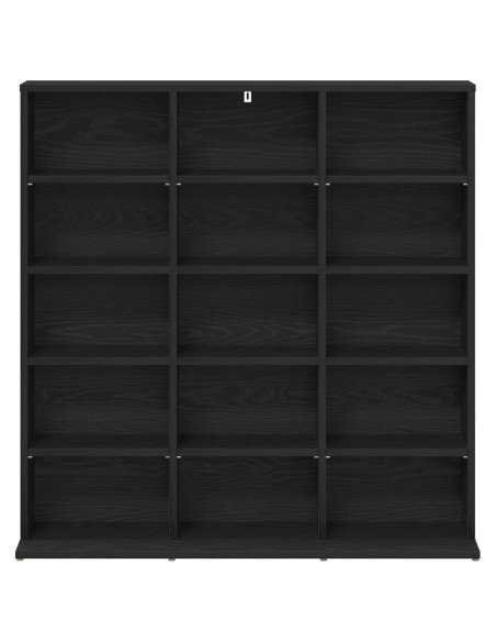 Mobile per CD Rovere Nero 96 x 23,5 x 97,5 cm