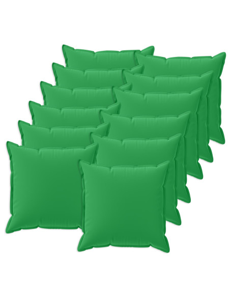 Federa 12 pz HOUTEN Verde 40 x 40 cm Poliestere