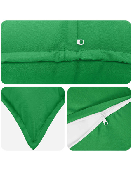 Federa 12 pz HOUTEN Verde 40 x 40 cm Poliestere
