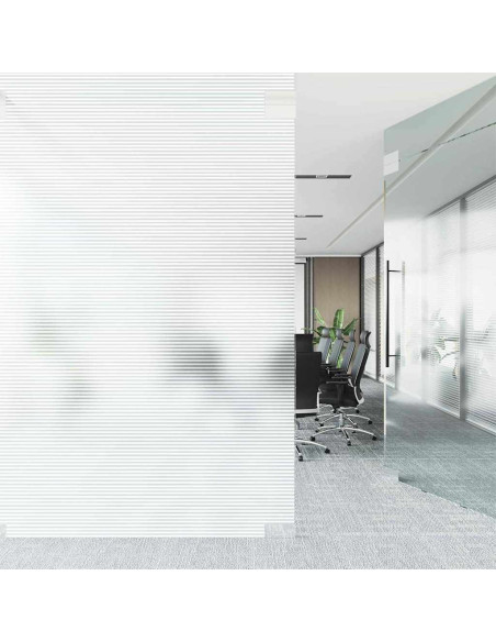 Pellicola per finestra autoadesiva Strisce smerigliate PVC