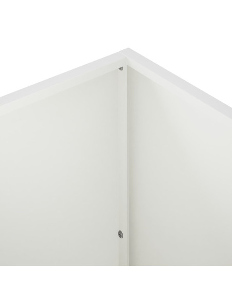 Vaso da giardino Bianco 100 x 30 x 50 cm
