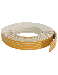 Nastro adesivo per finestre Bianco 10 x 6 mm 50 m Schiuma EPDM 2