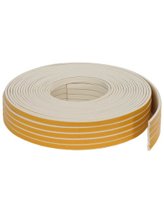 Nastro adesivo per finestre Bianco 8 x 3 mm 12 m Schiuma EPDM 2